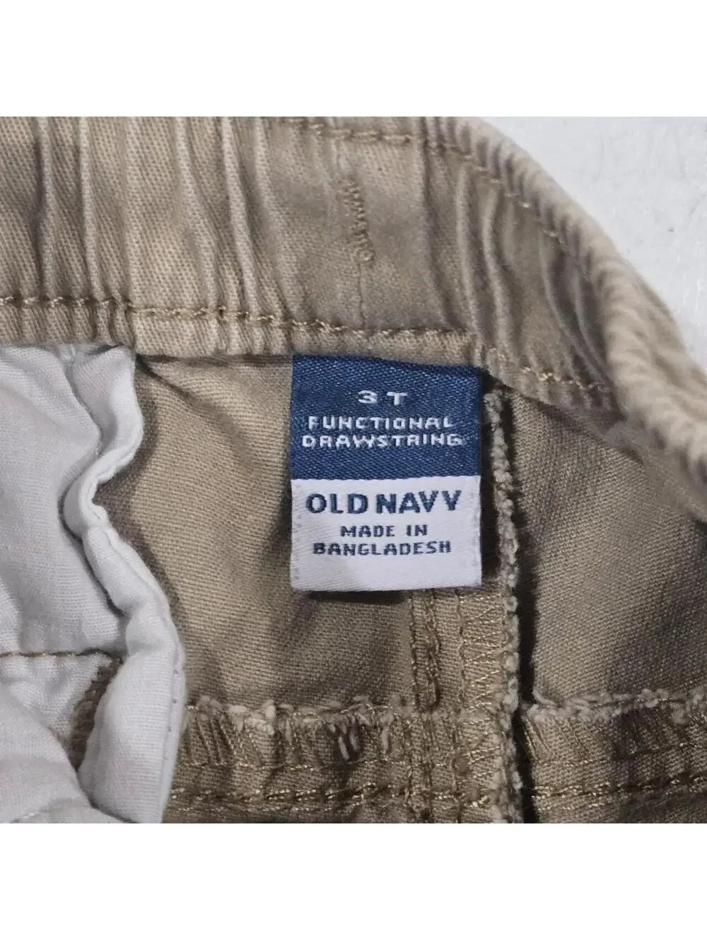 -Tan and brown Old Navy cargo pants